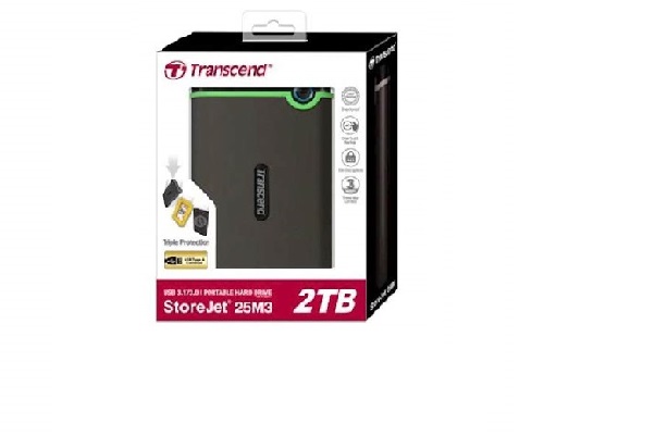 HDD  1TB Transcend 2.5" 25H3P (3.0) External