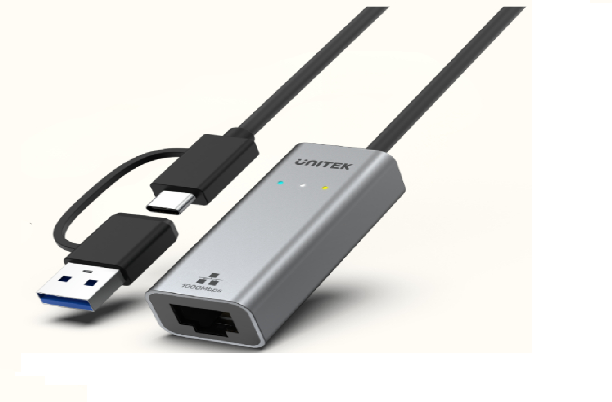Cable USB/Type-C -> Lan Unitek Y-3465A