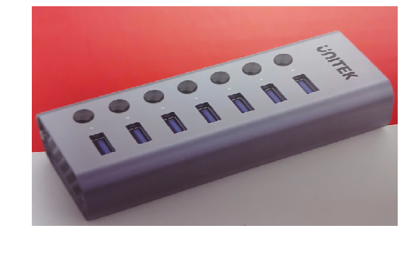 Hub USB/Type-C 1 -> 7 Unitek H1314A01 - EU