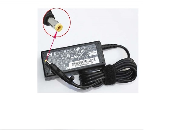 Adaptor HP 18.5V-3.5A đầu vàng